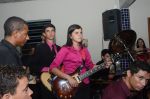 Momento dos instrumentistas de nossa Sede, Davi Pacheco, Camila de Oliveira,  André de Oliveira e Welington.
